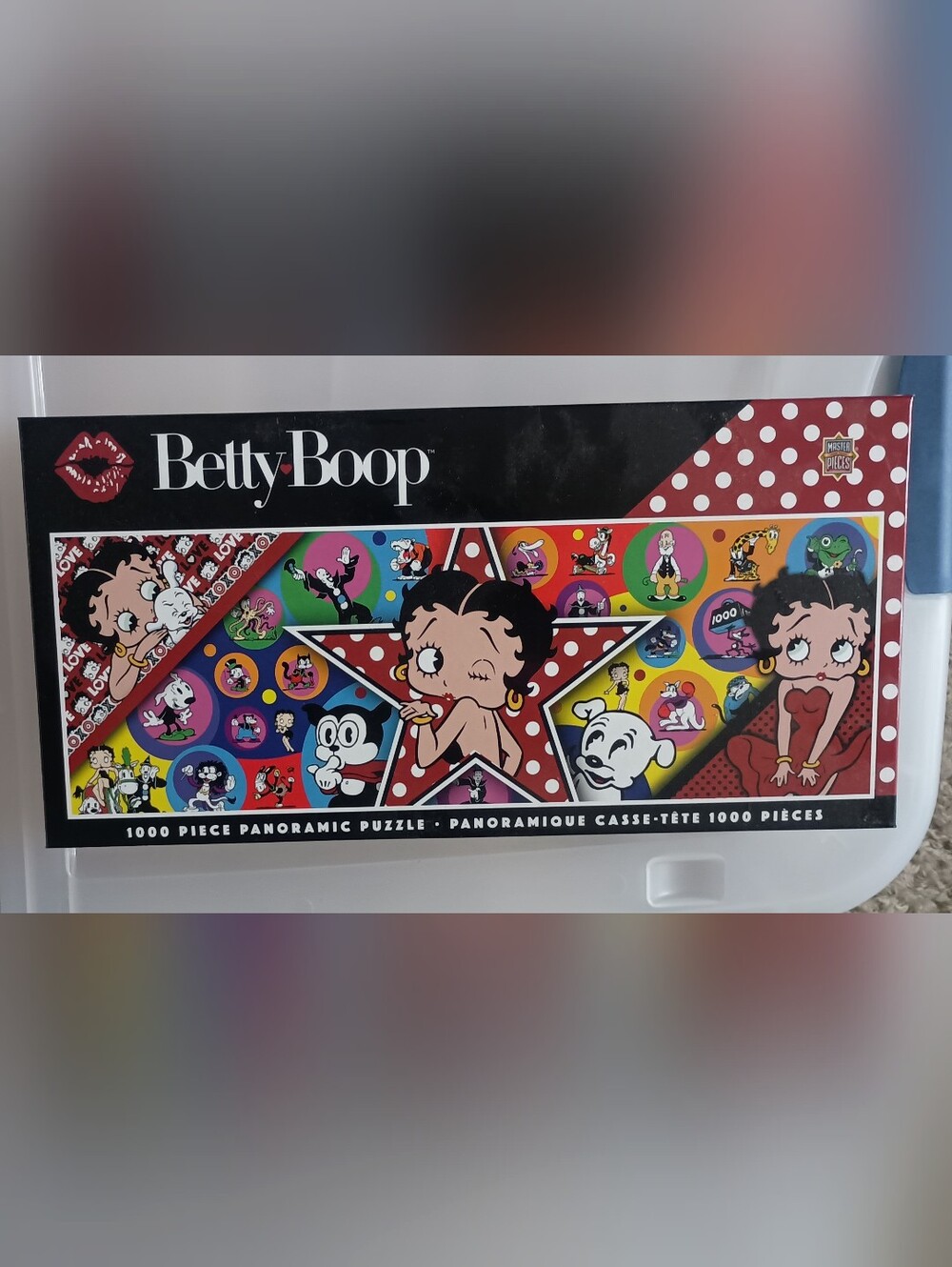 Betty Boop Multicolor Star Panoramic Puzzle - Betty Boop